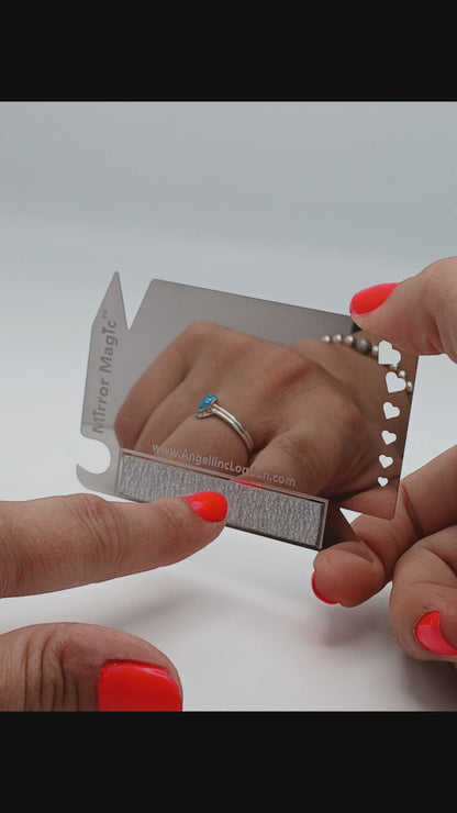 Mirror Magic 7 in 1 Nail File Replacement  6x 240 Emery Grit Strips Buffer Sand